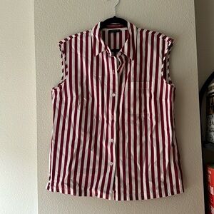 Lafayette 148 button up tank